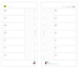 Week On Two Pages Refill