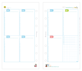 Week On Two Pages Refill